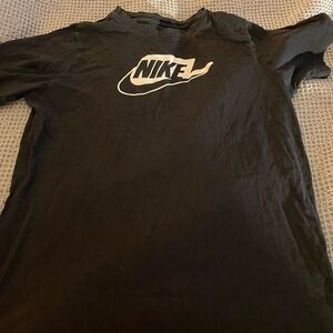 2 Nike t-shirts | Black shirt boys XL | grey/purple shirt boys XL |